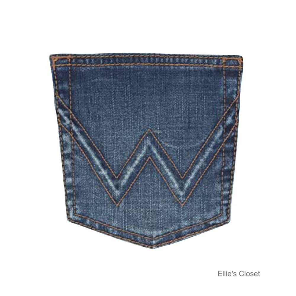 Premium Patch Mae Mid Rise Boot Cut Riding Jeans - Picture 5 of 7